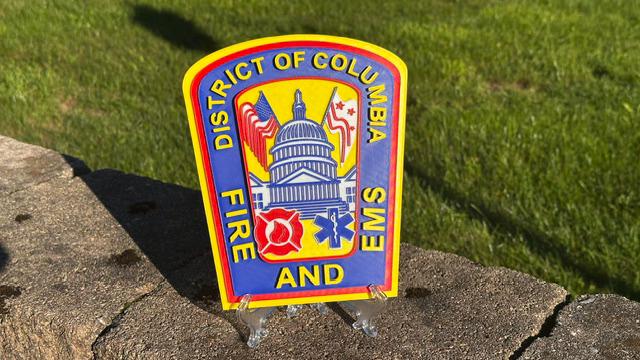 DC Fire & EMS 3D Display Plaque: First Responder Display Plaque Firefighter Gift D.C.