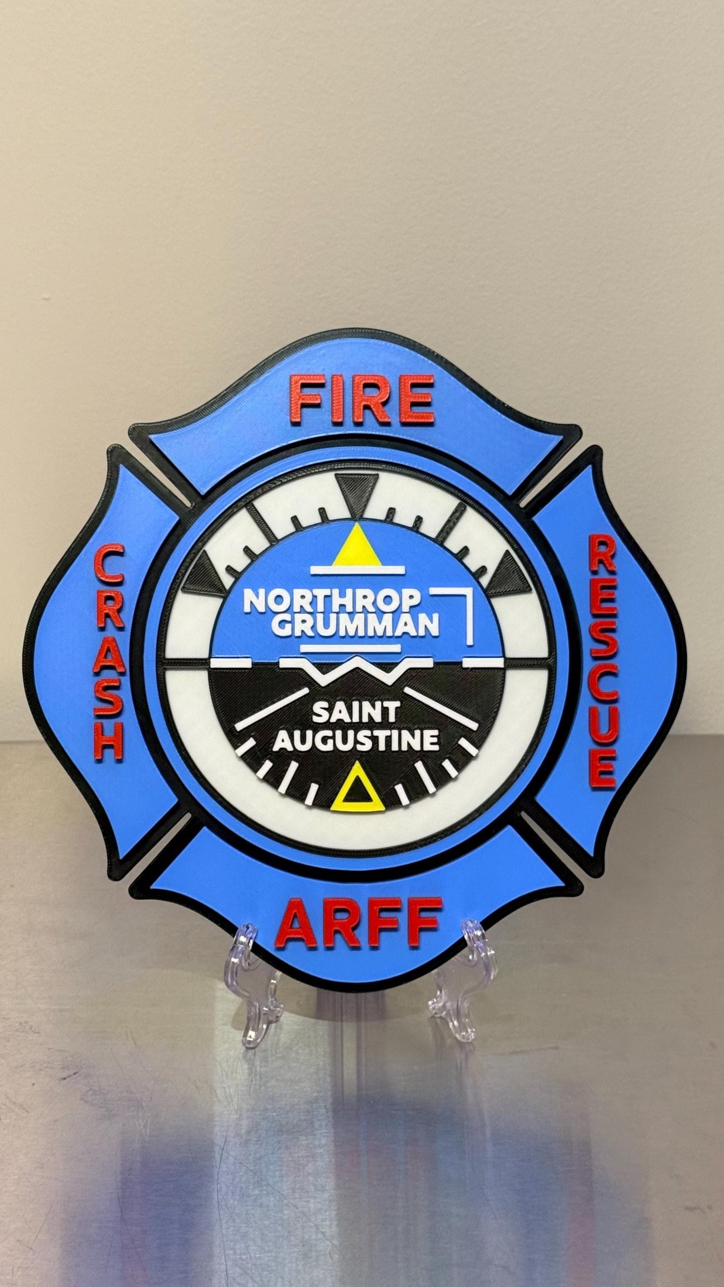 Northrop Grumman Saint Augustine 3D Display Plaque Florida