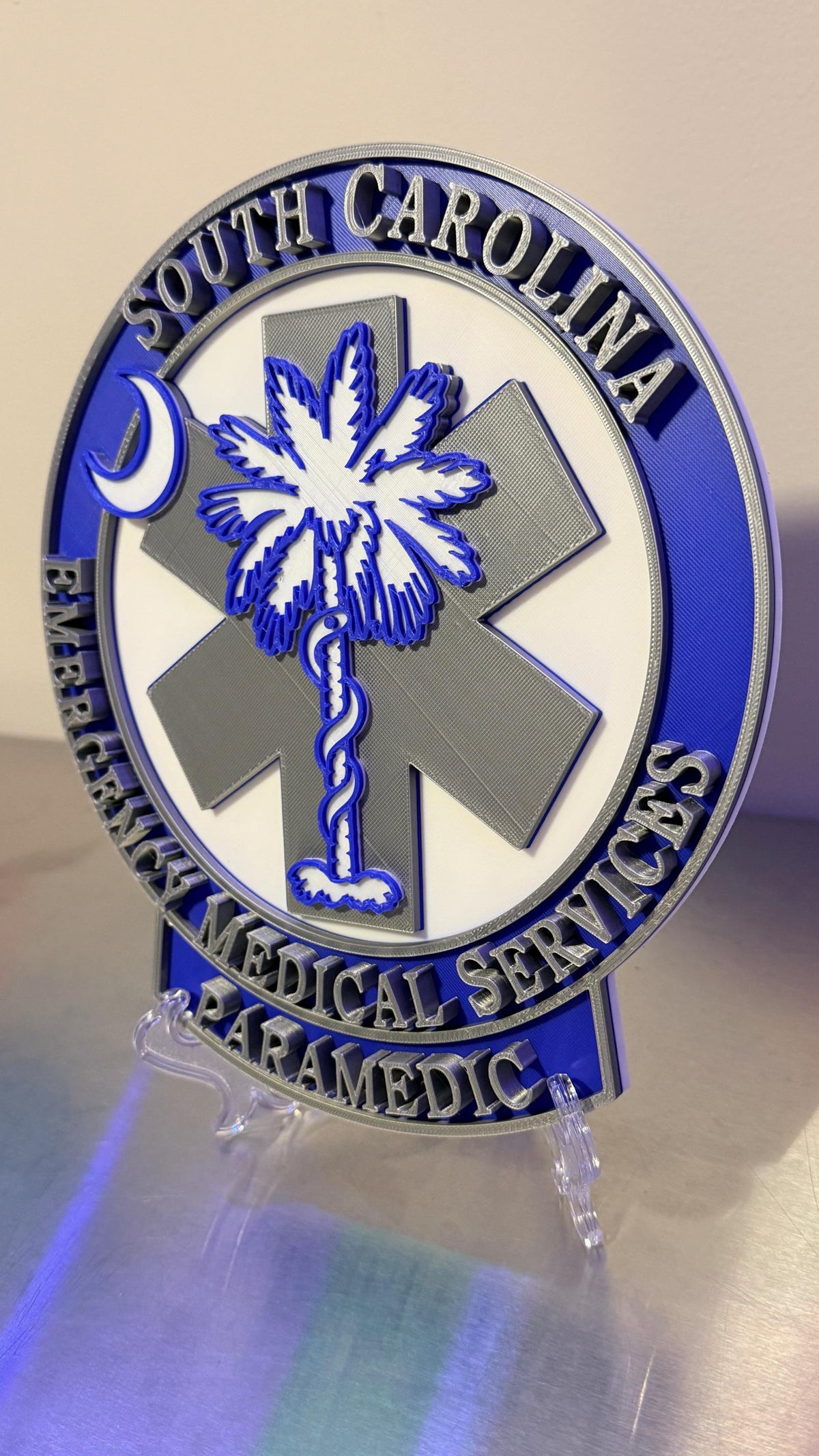 South Carolina EMT - Paramedic EMS Plaque – First Responder SC