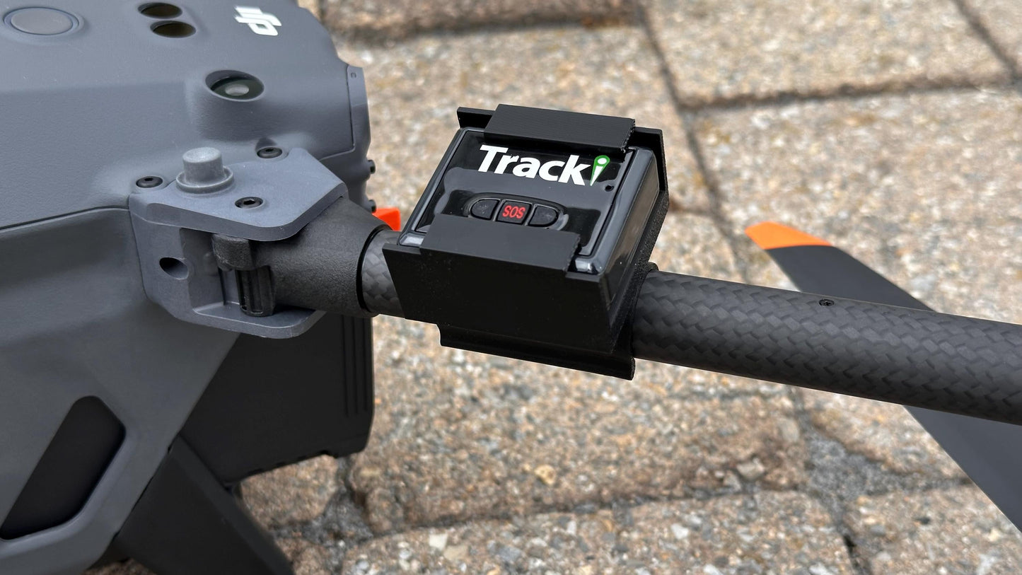 DJI Matrice 30T Arm Mount: Firehouse Strobe, Air Tag, Tracki GPS Display Plaque