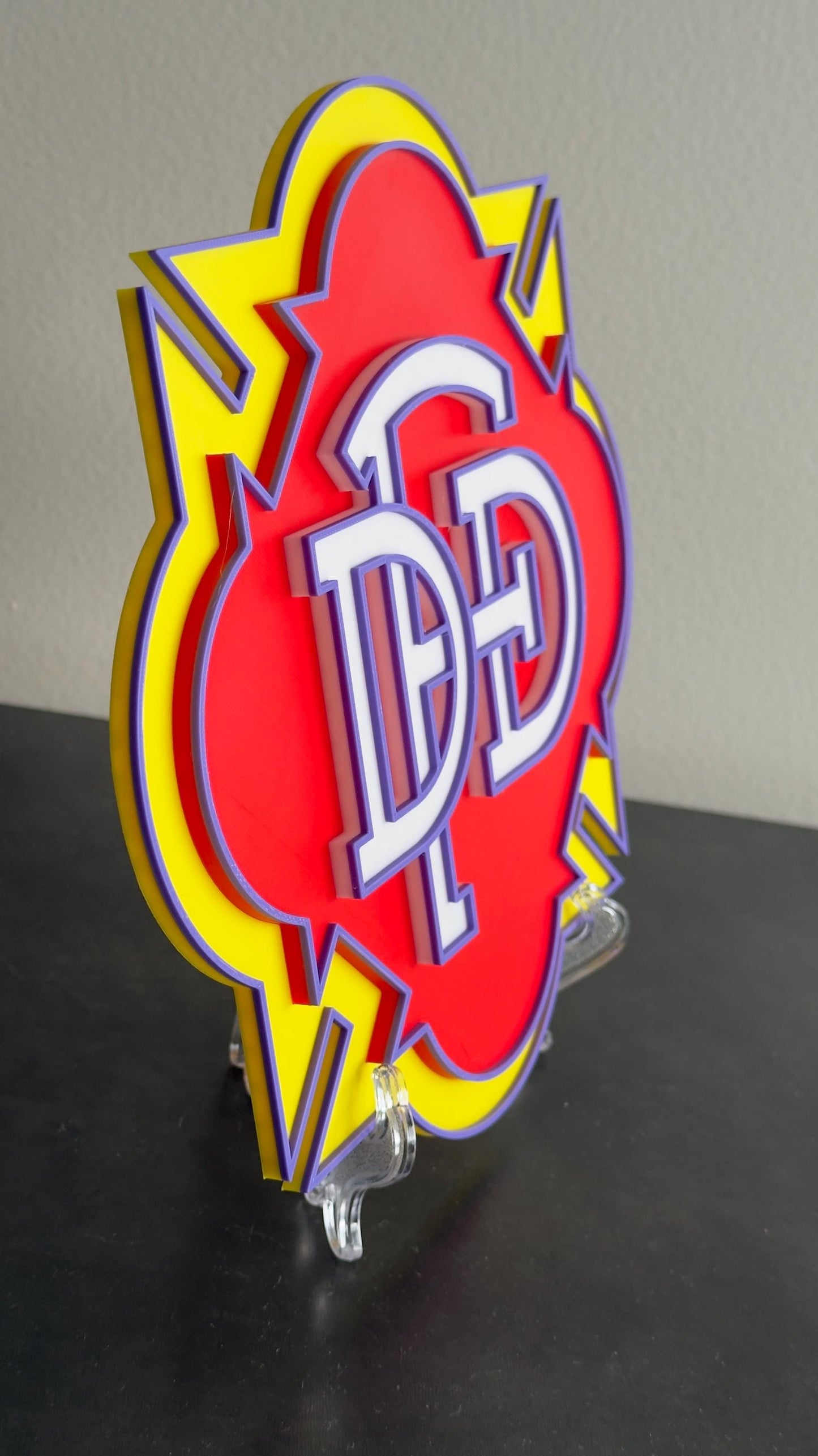 Dallas Fire Department 3D Plaque: First Responder Wall Art Texas