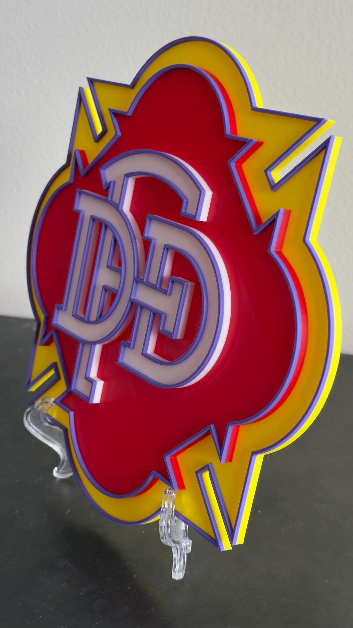 Dallas Fire Department 3D Plaque: First Responder Wall Art Texas