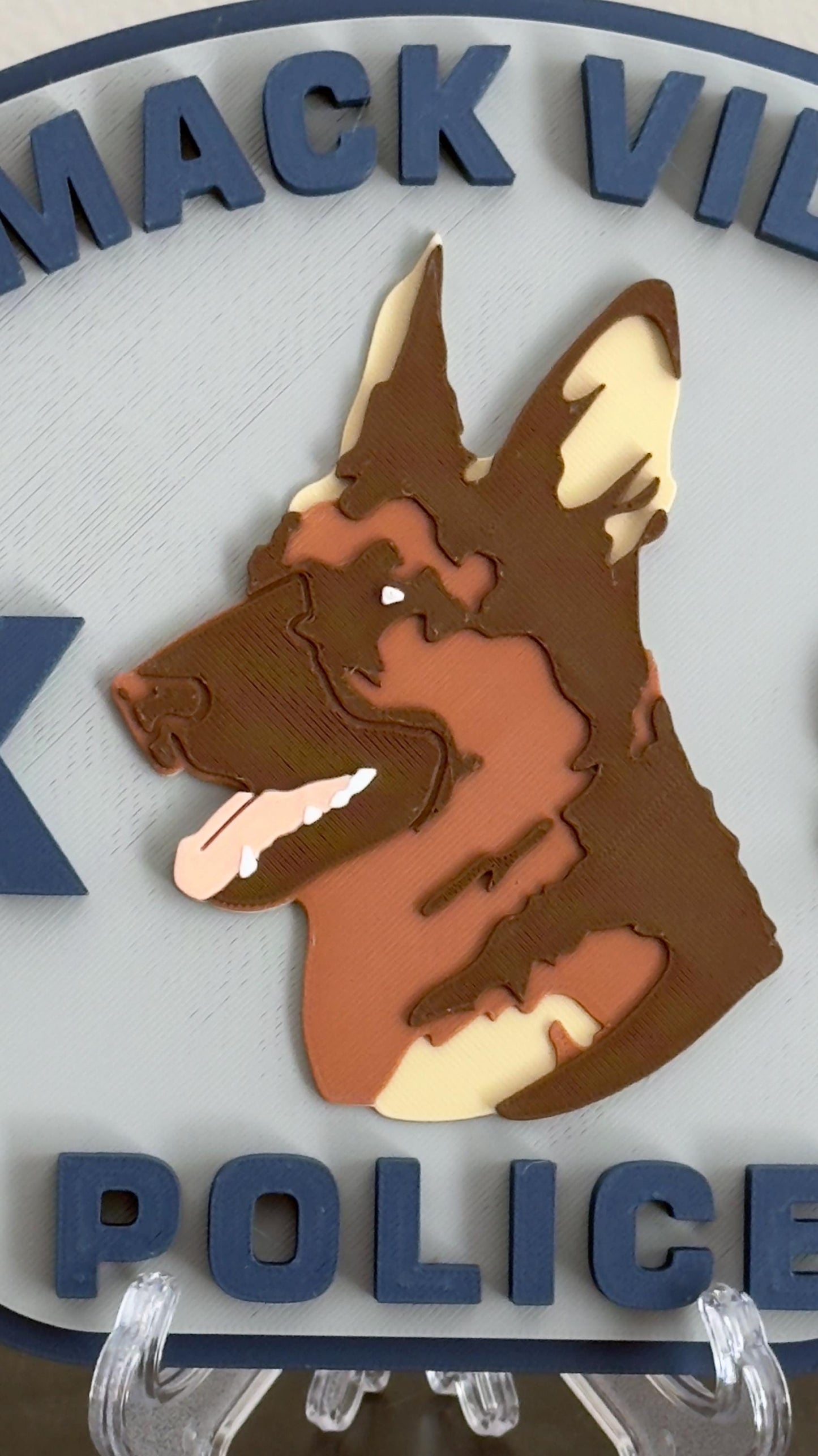 Cammack Village Police K9 Plaque: First Responder Tribute Arkansas