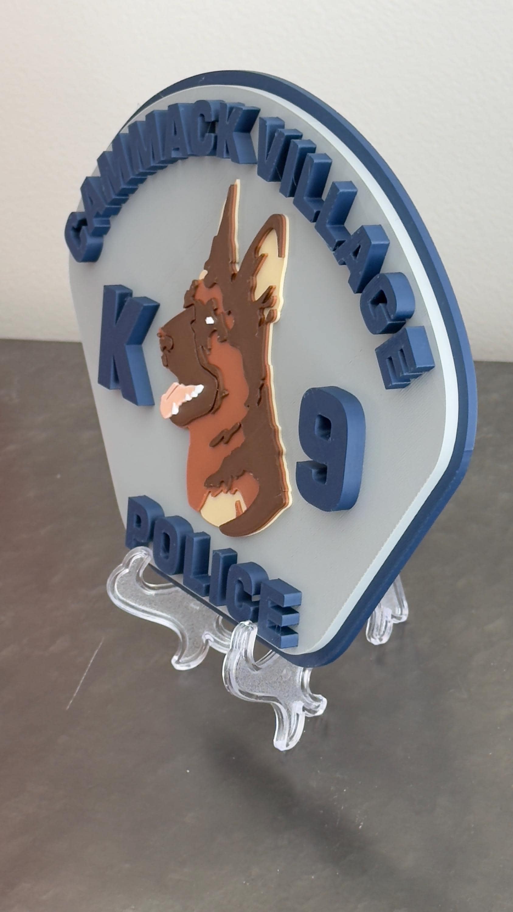 Cammack Village Police K9 Plaque: First Responder Tribute Arkansas