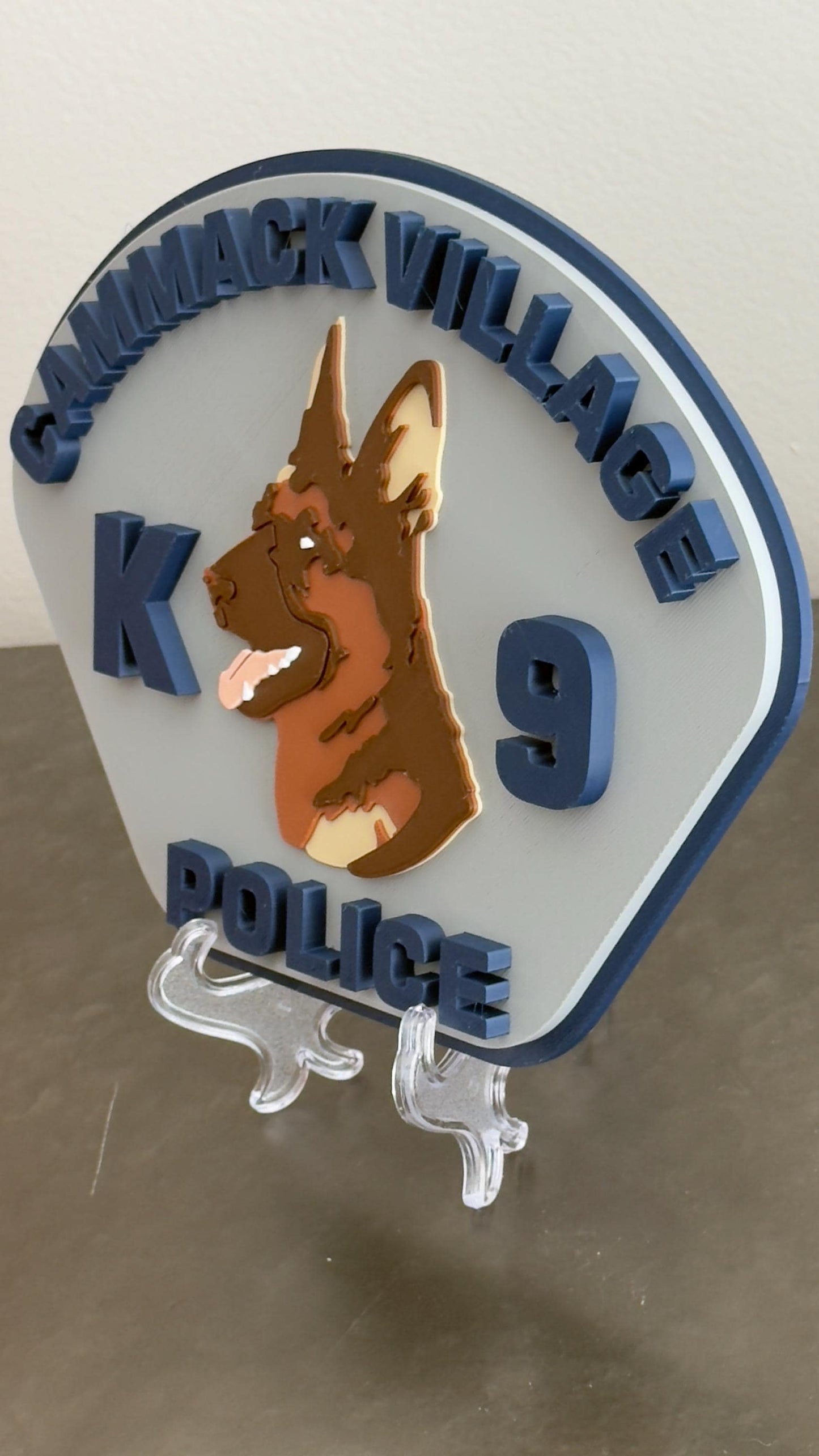 Cammack Village Police K9 Plaque: First Responder Tribute Arkansas