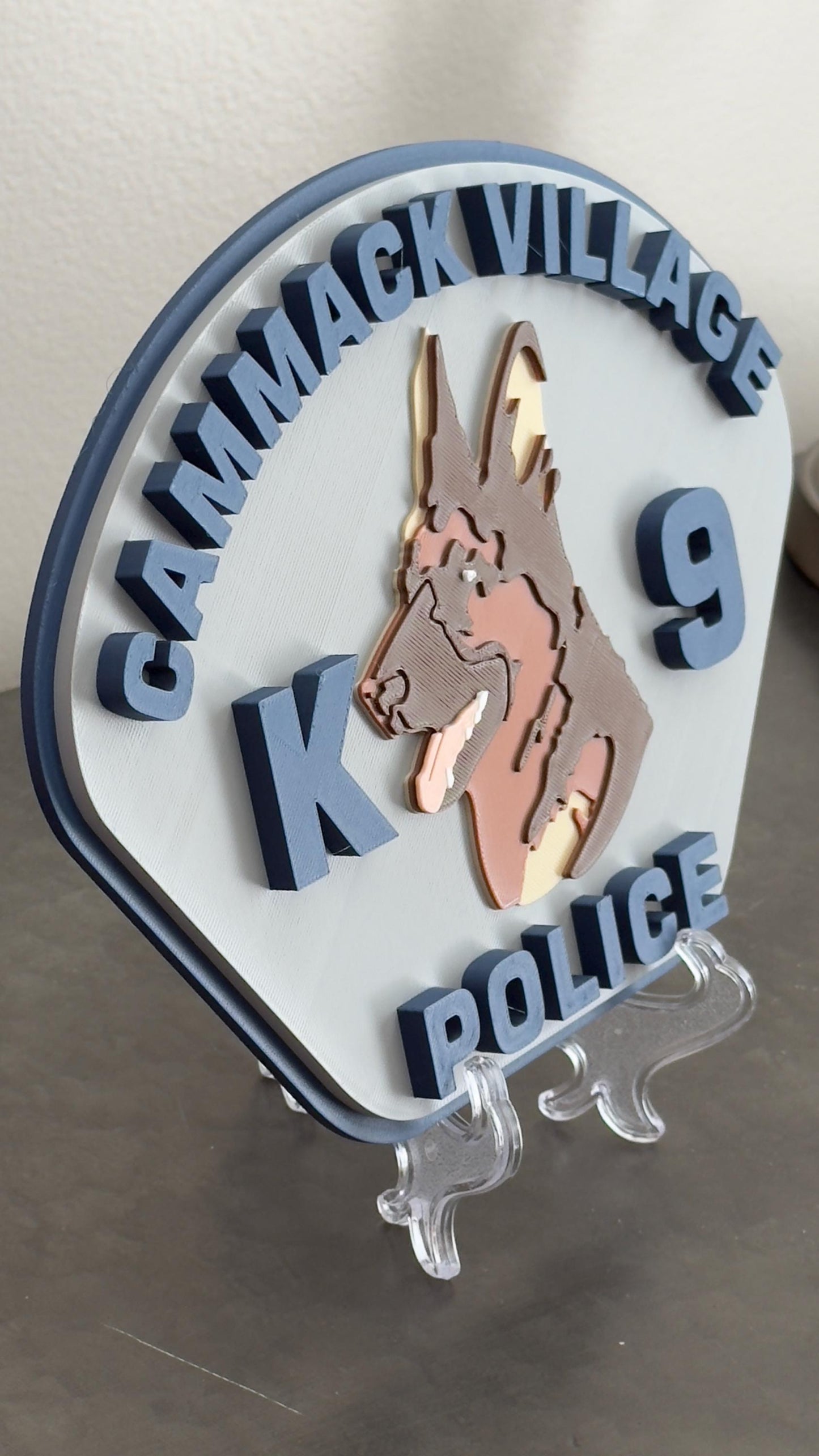 Cammack Village Police K9 Plaque: First Responder Tribute Arkansas