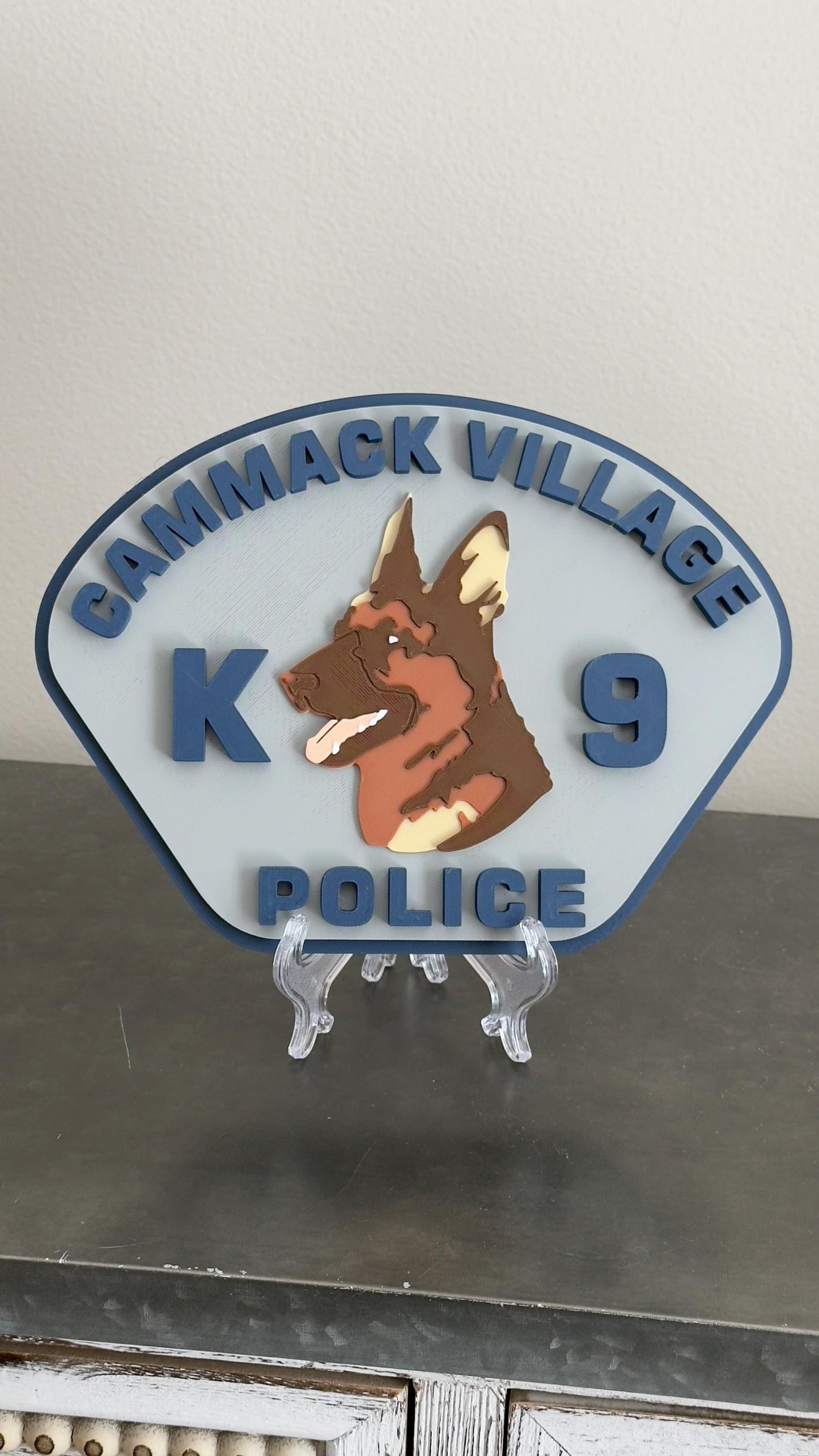 Cammack Village Police K9 Plaque: First Responder Tribute Arkansas