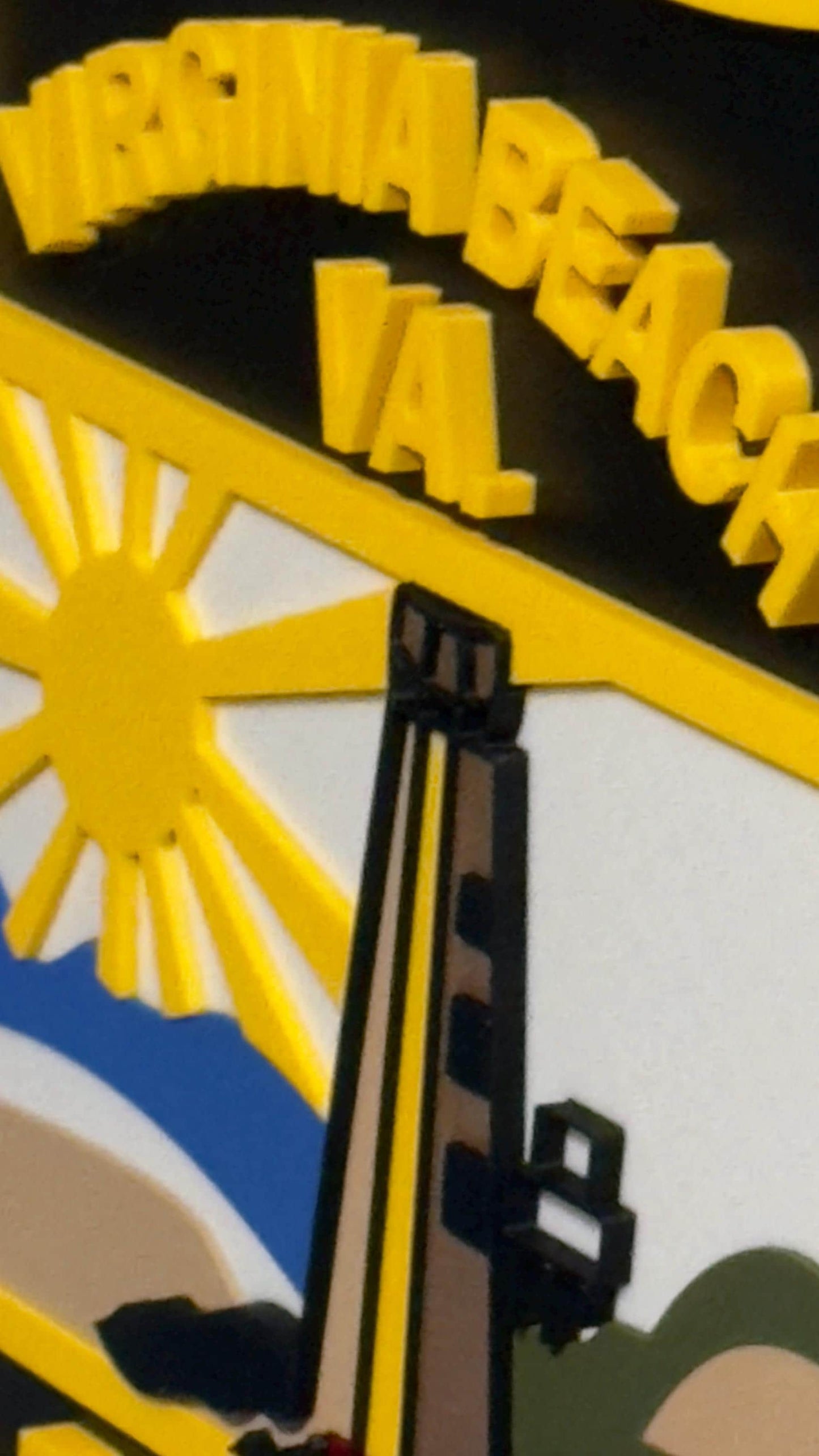 Virginia Beach Police Department 3D Embossed Display Plaque