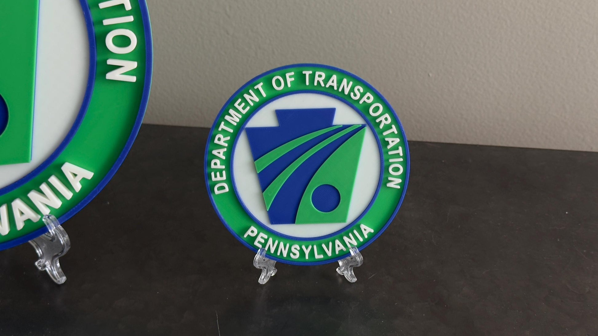 PENNDOT 3D Plaque: Pennsylvania Transportation Wall Display