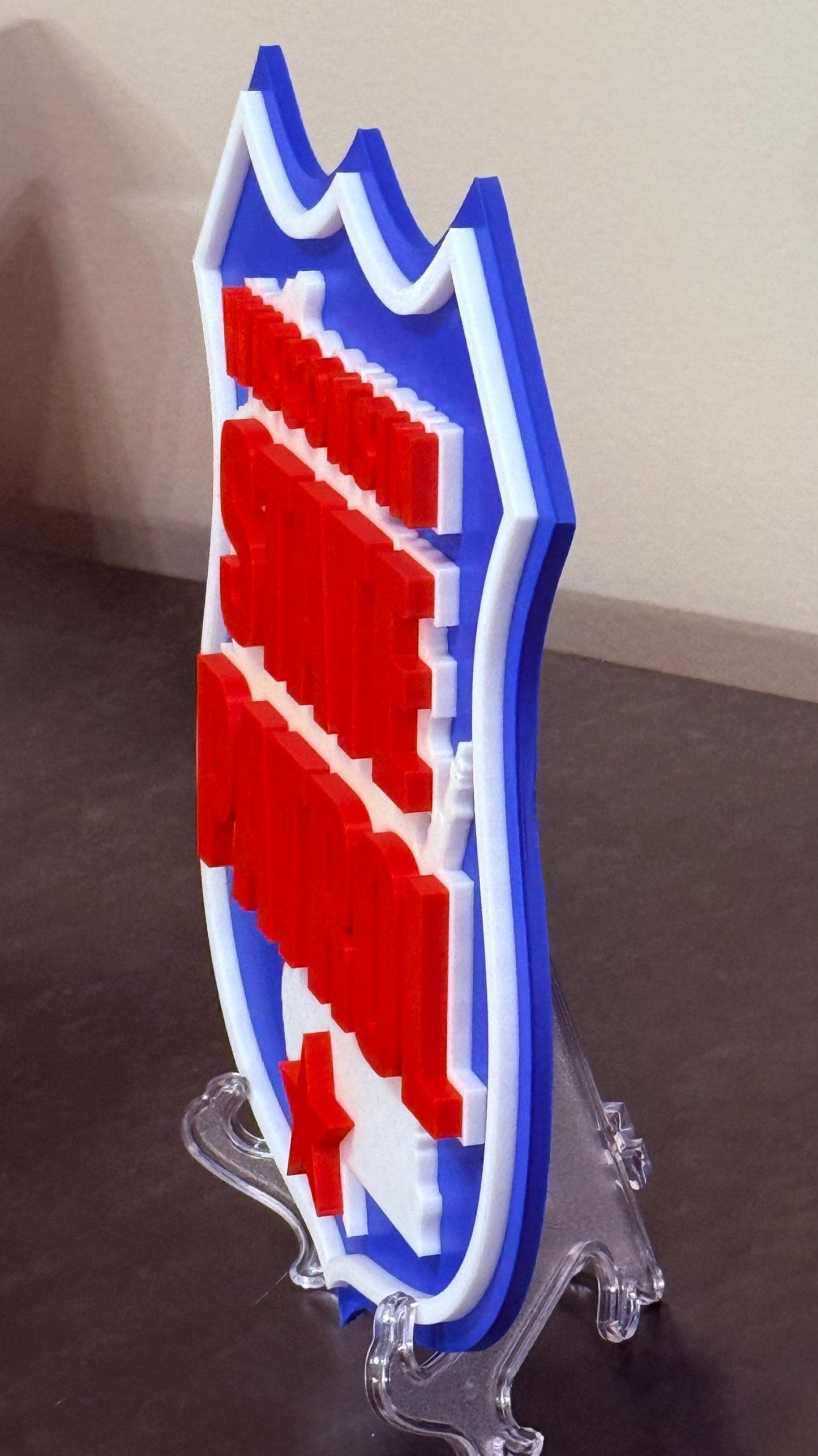 Wisconsin State Patrol Plaque: 3D Embossed First Responder Wall Art