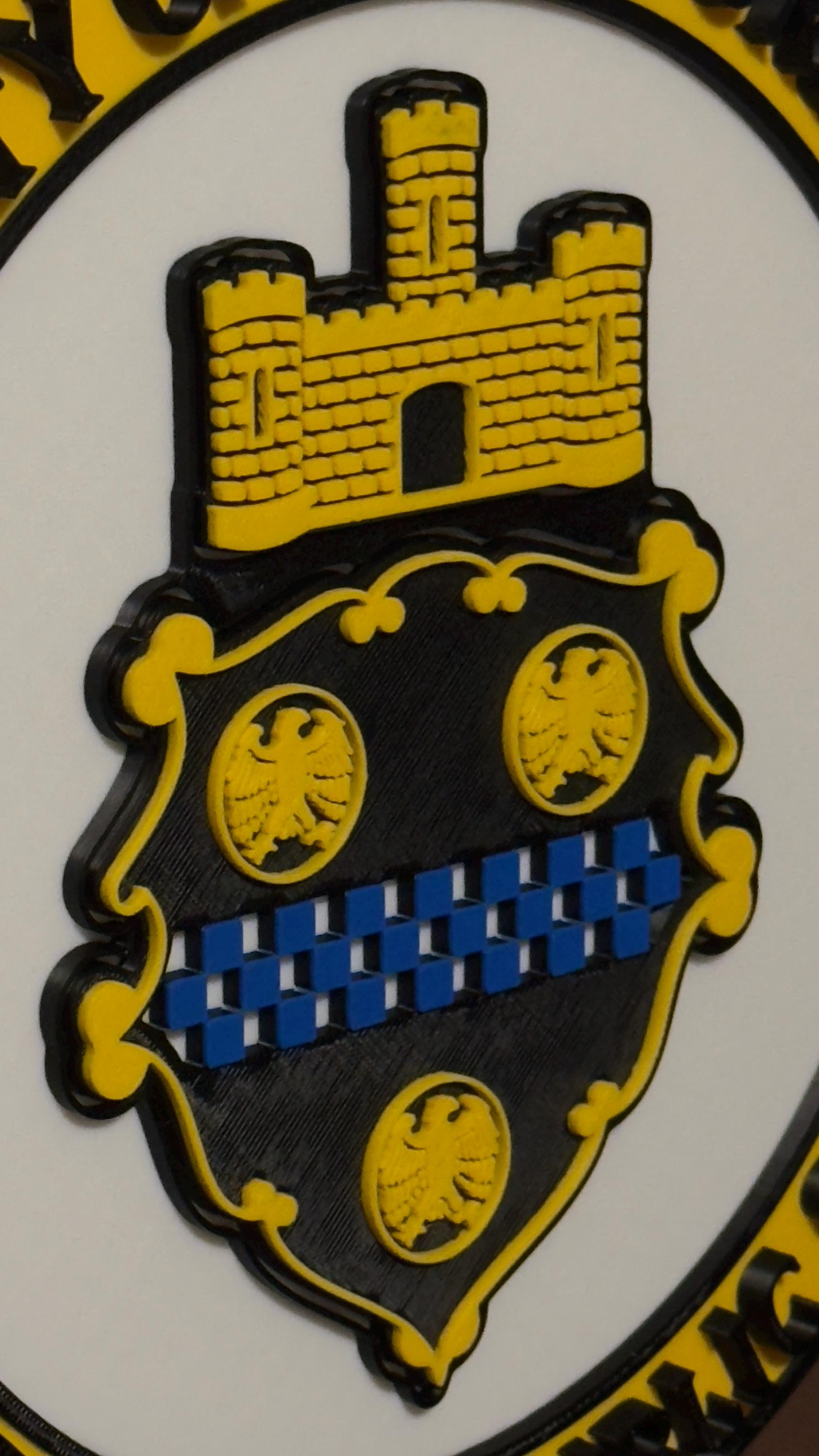 Pittsburgh Bureau of Public Safety 3D Plaque First Responder Wall Art Display Plaque Pennsylvania