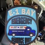 NYC DOC Emergency Service 3D Plaque: First Responder Gift New York