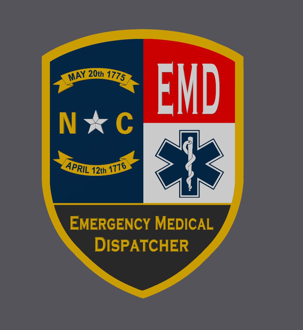 North Carolina EMT EMS Display Plaque: First Responder Wall Art