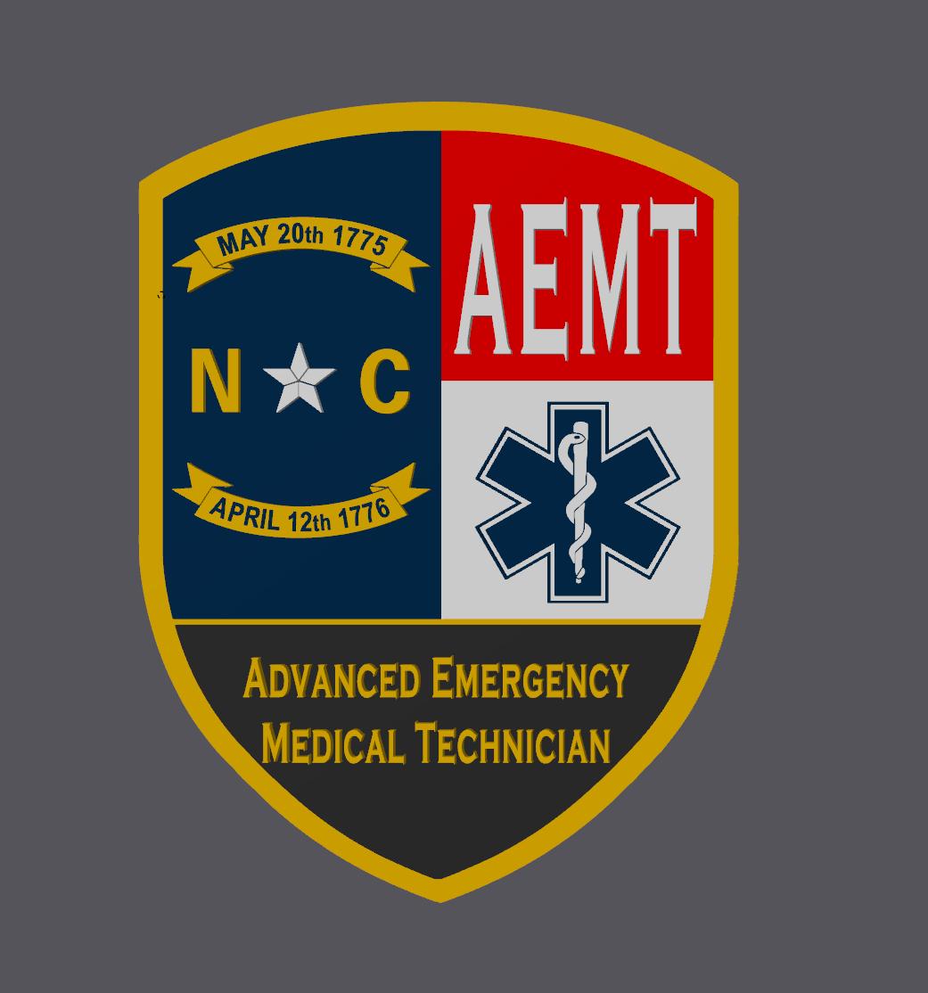 North Carolina EMT EMS Display Plaque: First Responder Wall Art