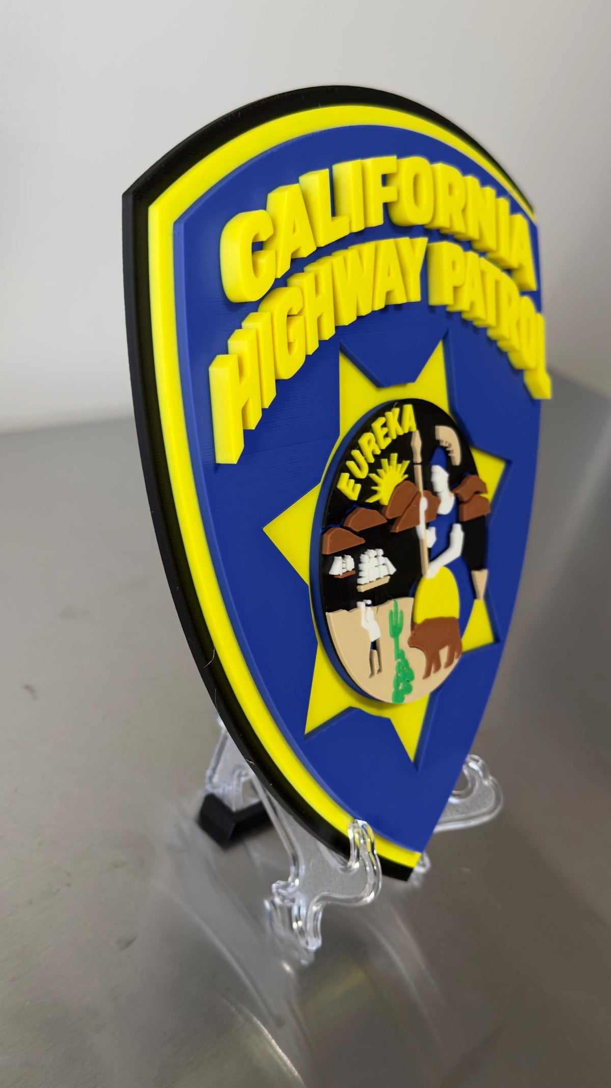 CHP 3D Display Plaque | California Highway Patrol, First Responder Gift California