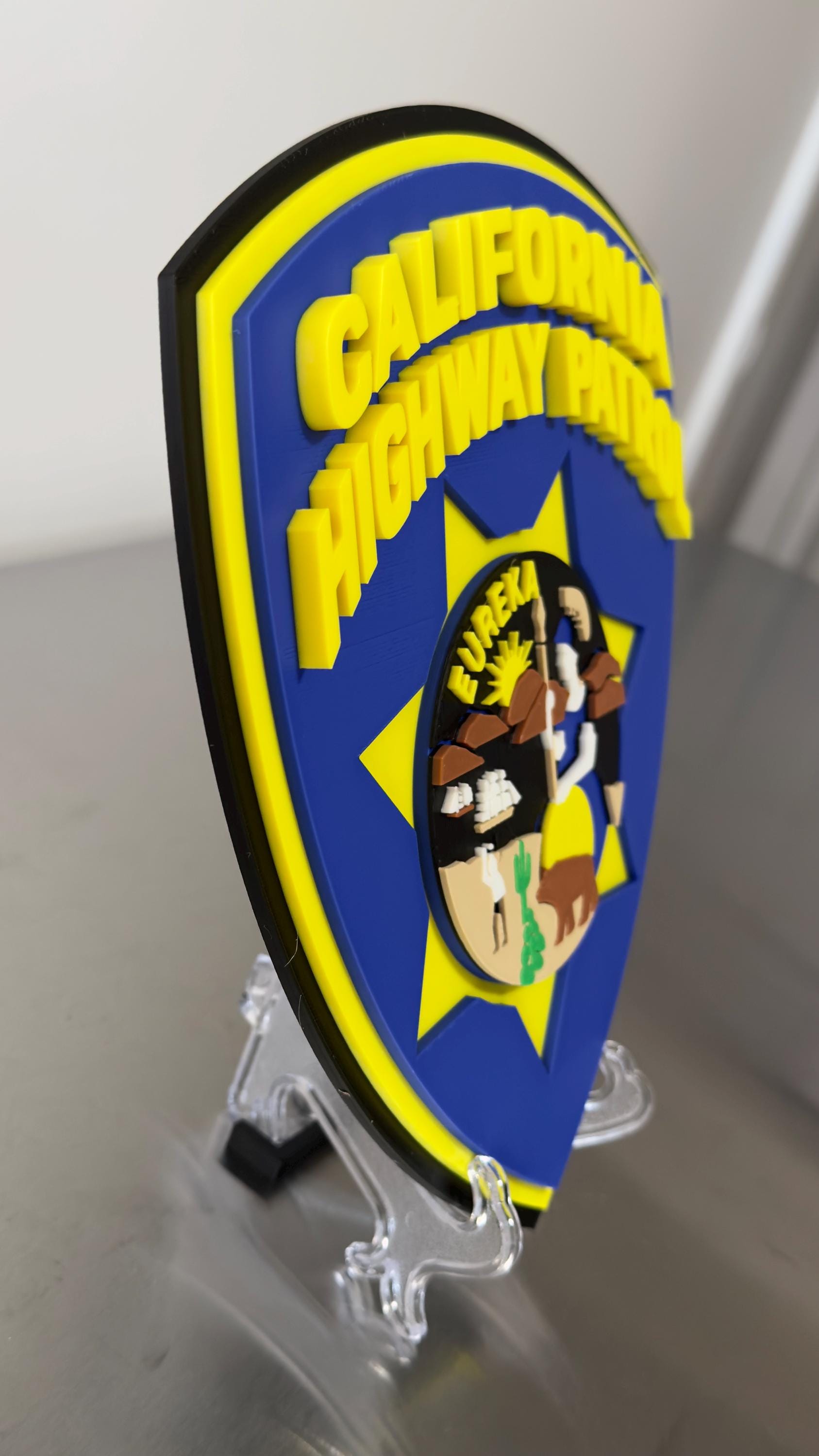 CHP 3D Plaque | California Highway Patrol, First Responder Gift California