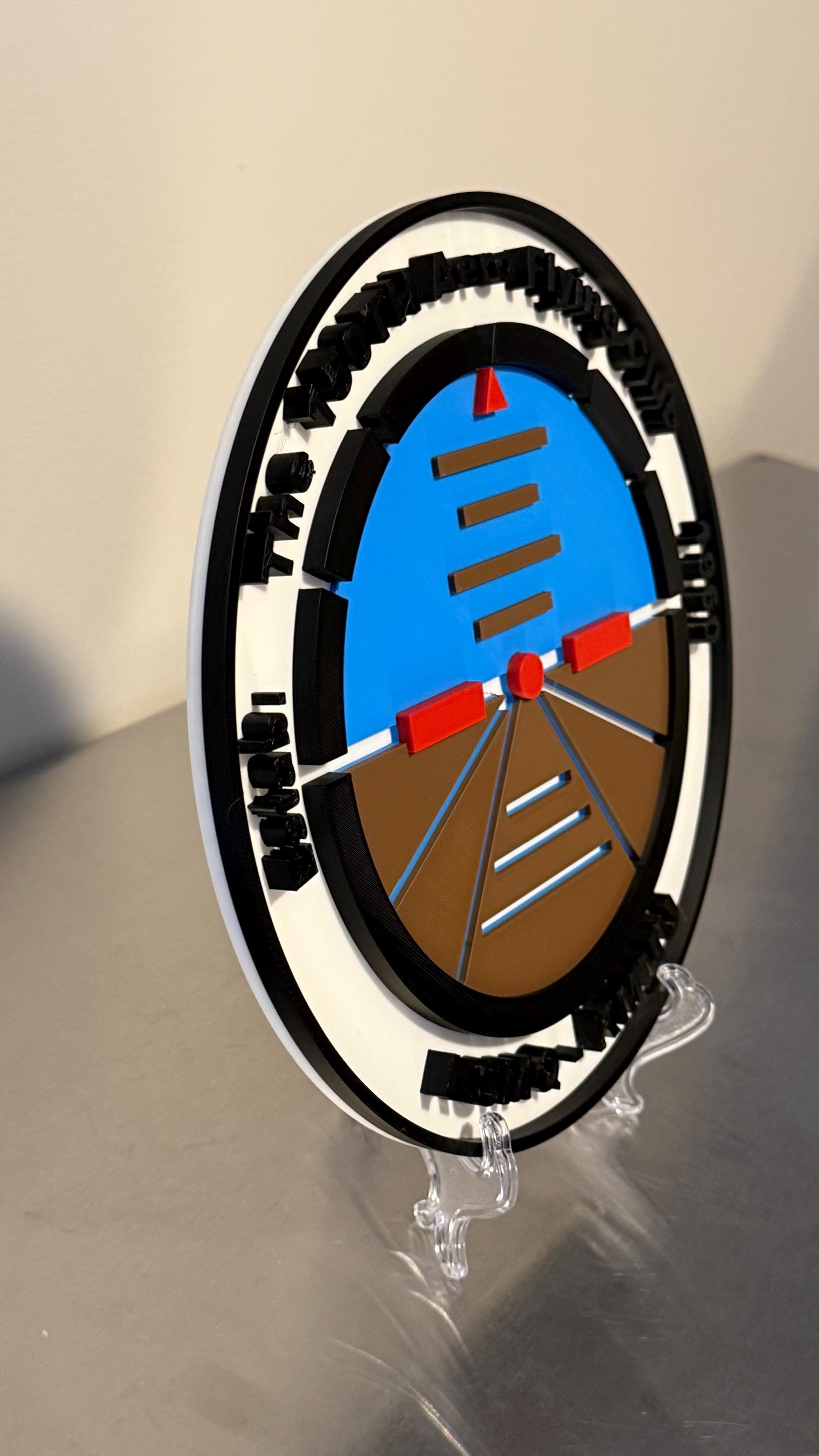 The 150th Aero Flying Club KSMQ - KMMU 3D Display Plaque