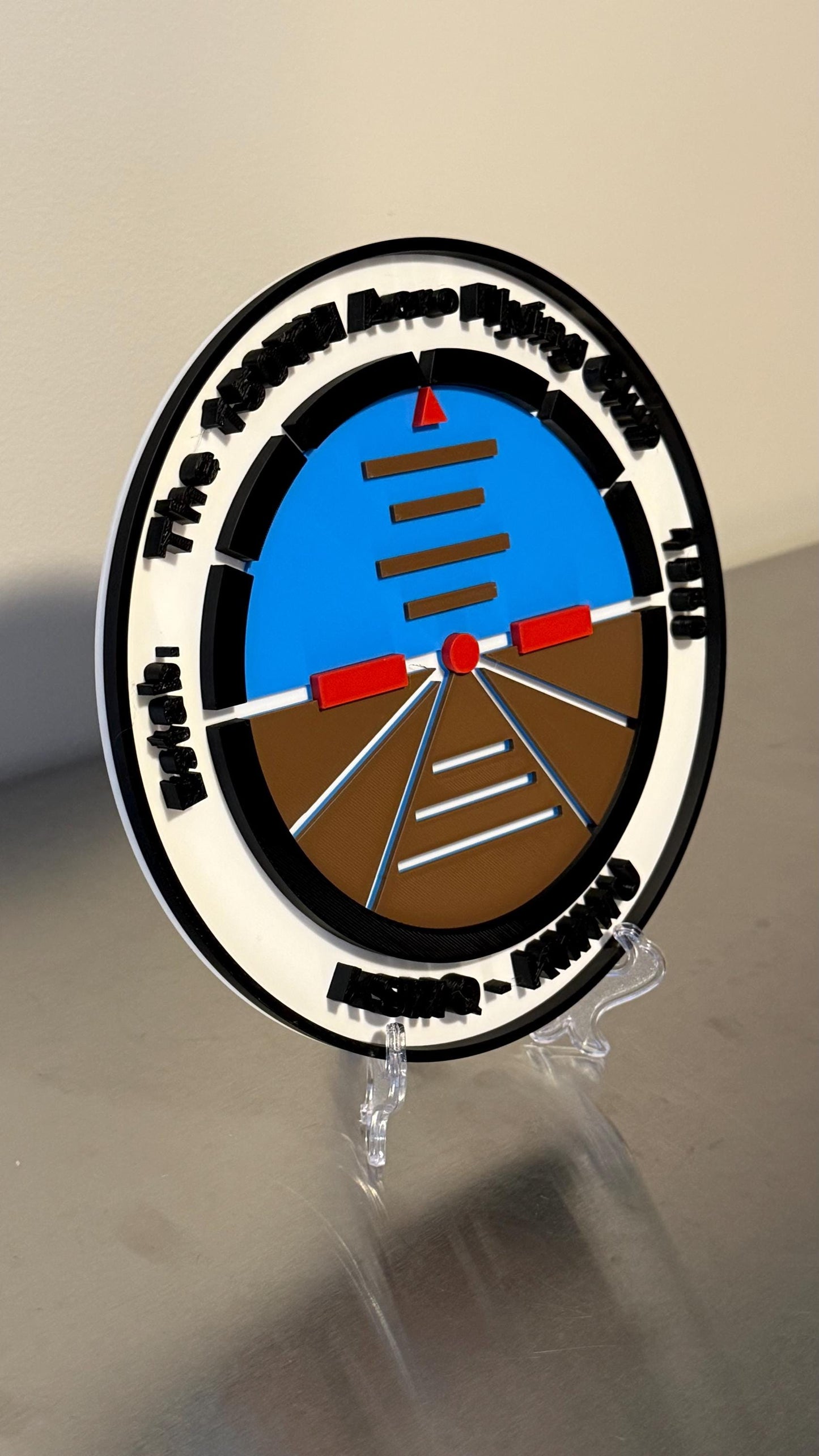 The 150th Aero Flying Club KSMQ - KMMU 3D Display Plaque