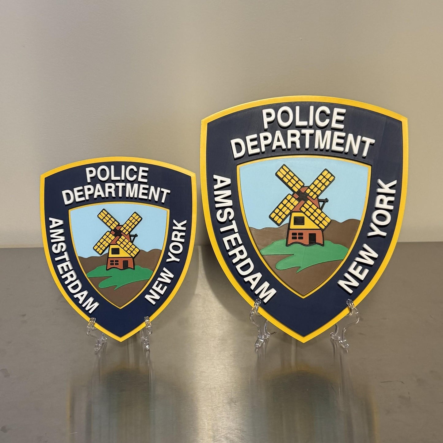 12 Inch 3D Display Plaque with stand for CURRENT PLAQUES Only - Not Custom Plaques