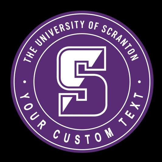 Customizable University of Scranton Pennsylvania 3D Embossed Display Plaque PA