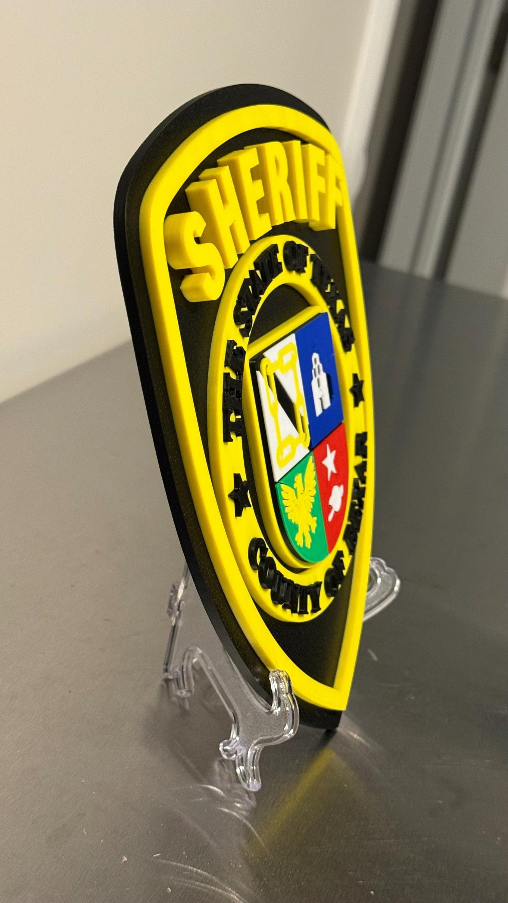 Bexar County Sheriff Department Texas 3D Embossed Plaque