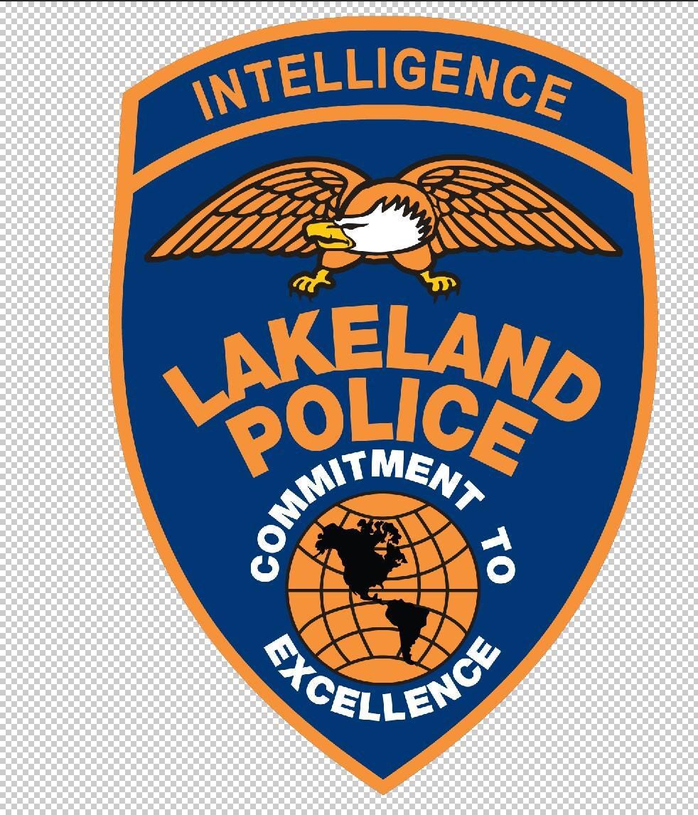 Lakeland Police Department 3D Display Plaque, First Responder Display Plaque Florida