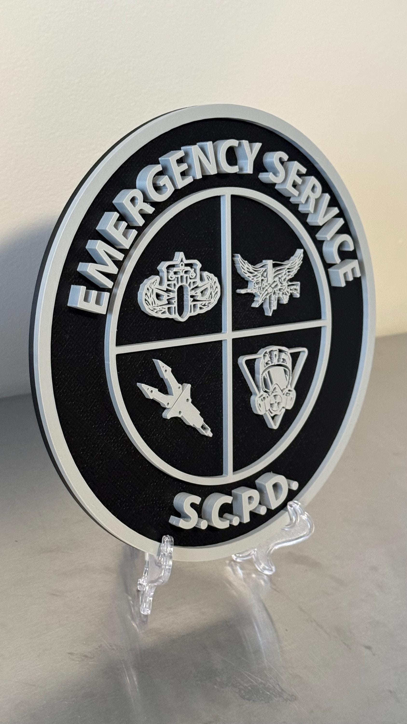 Suffolk County Police ESU Plaque: Long Island NY Display Police Gift New York