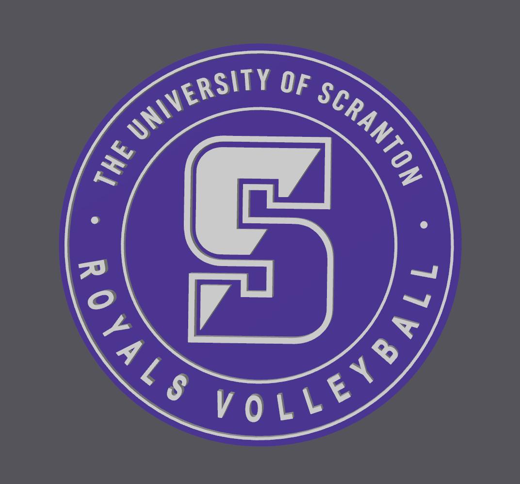 Customizable University of Scranton Pennsylvania 3D Embossed Display Plaque PA