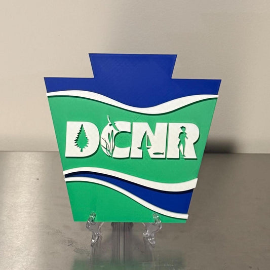 DCNR Pennsylvania Plaque: First Responder Tribute (3D Embossed, Indoor)