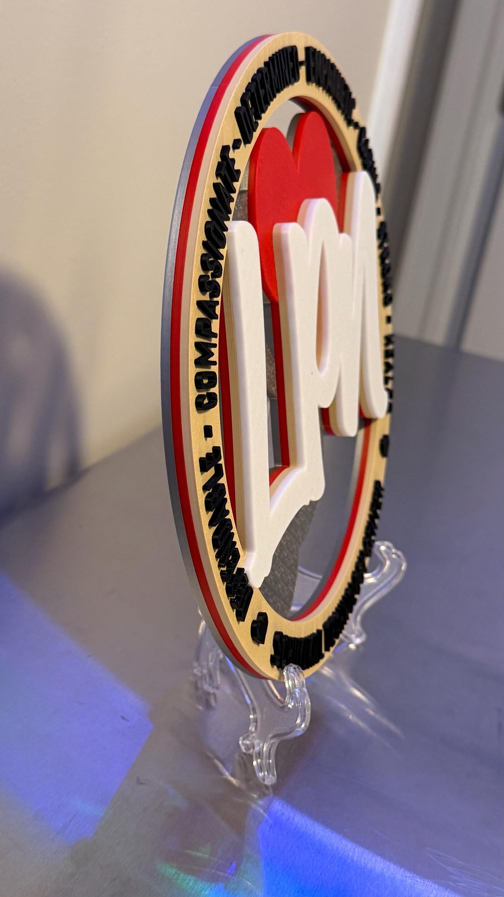 Schuylkill Technology Center LPN 3D Plaque: Pennsylvania Wall Display
