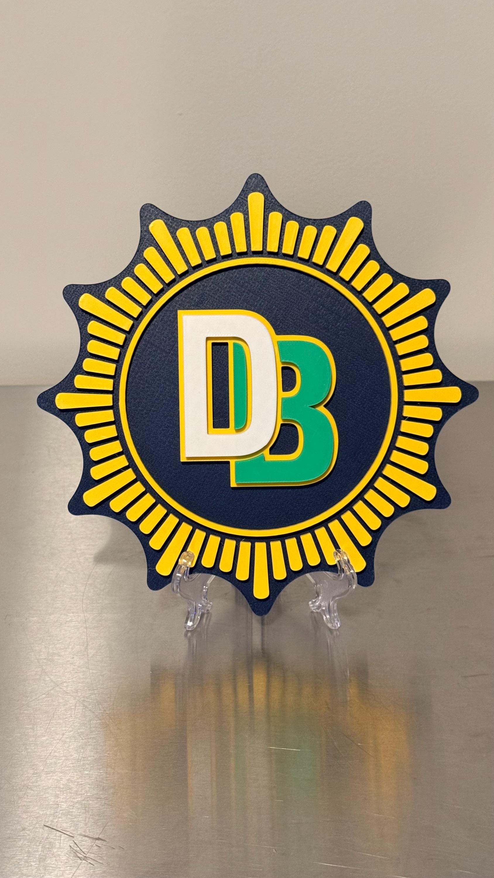 NYPD Detective Bureau Plaque, Embossed 3D Display (9 Inch Plaque)