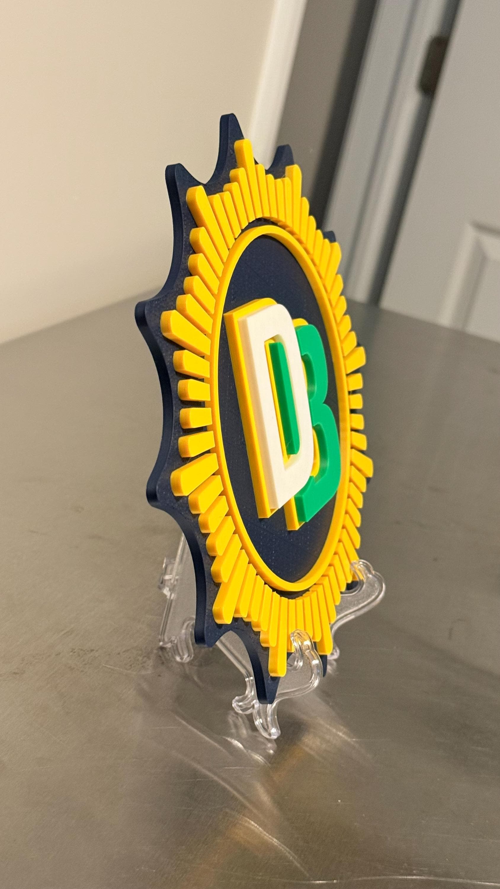 NYPD Detective Bureau Plaque, Embossed 3D Display (9 Inch Plaque)