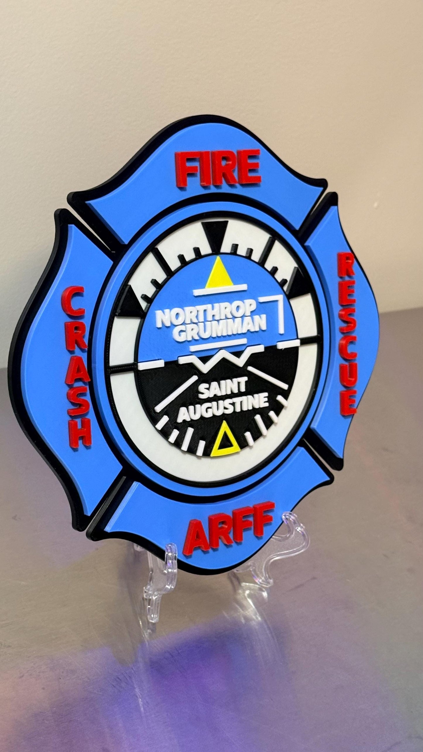 Northrop Grumman Saint Augustine 3D Display Plaque Florida