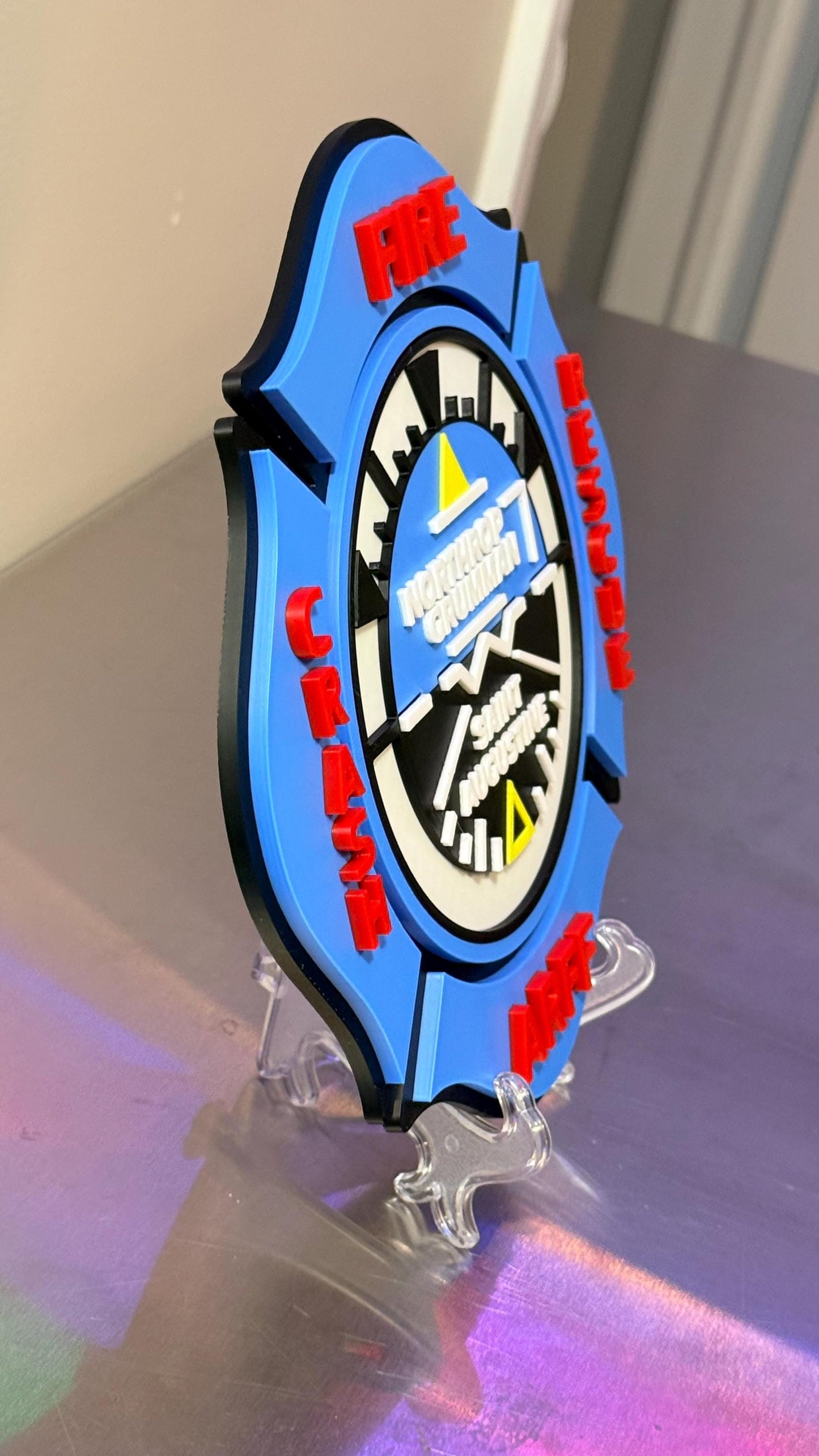 Northrop Grumman Saint Augustine 3D Display Plaque Florida
