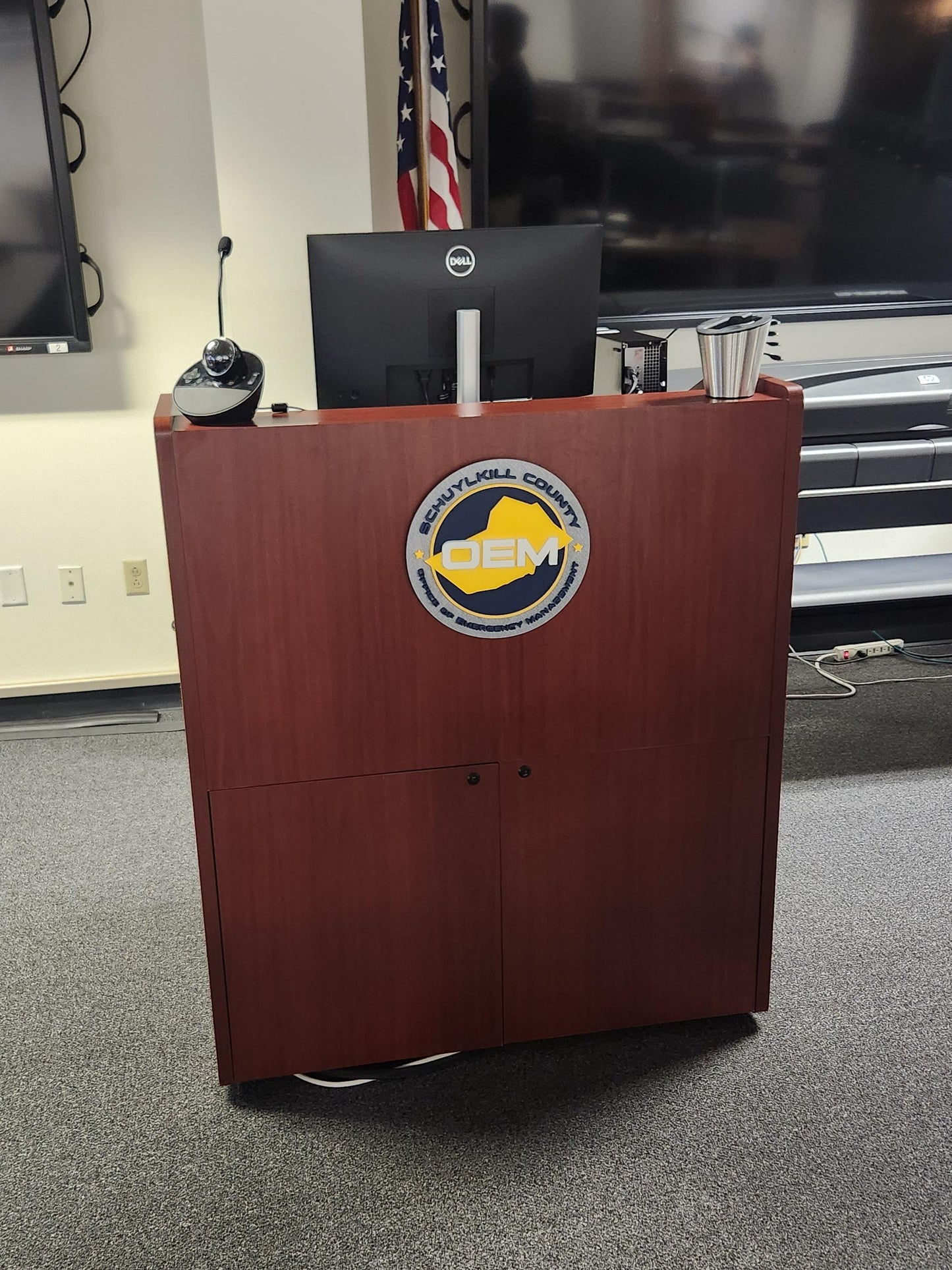 Customizable Pennsylvania OEM 3D Display Plaque Emergency Management PA