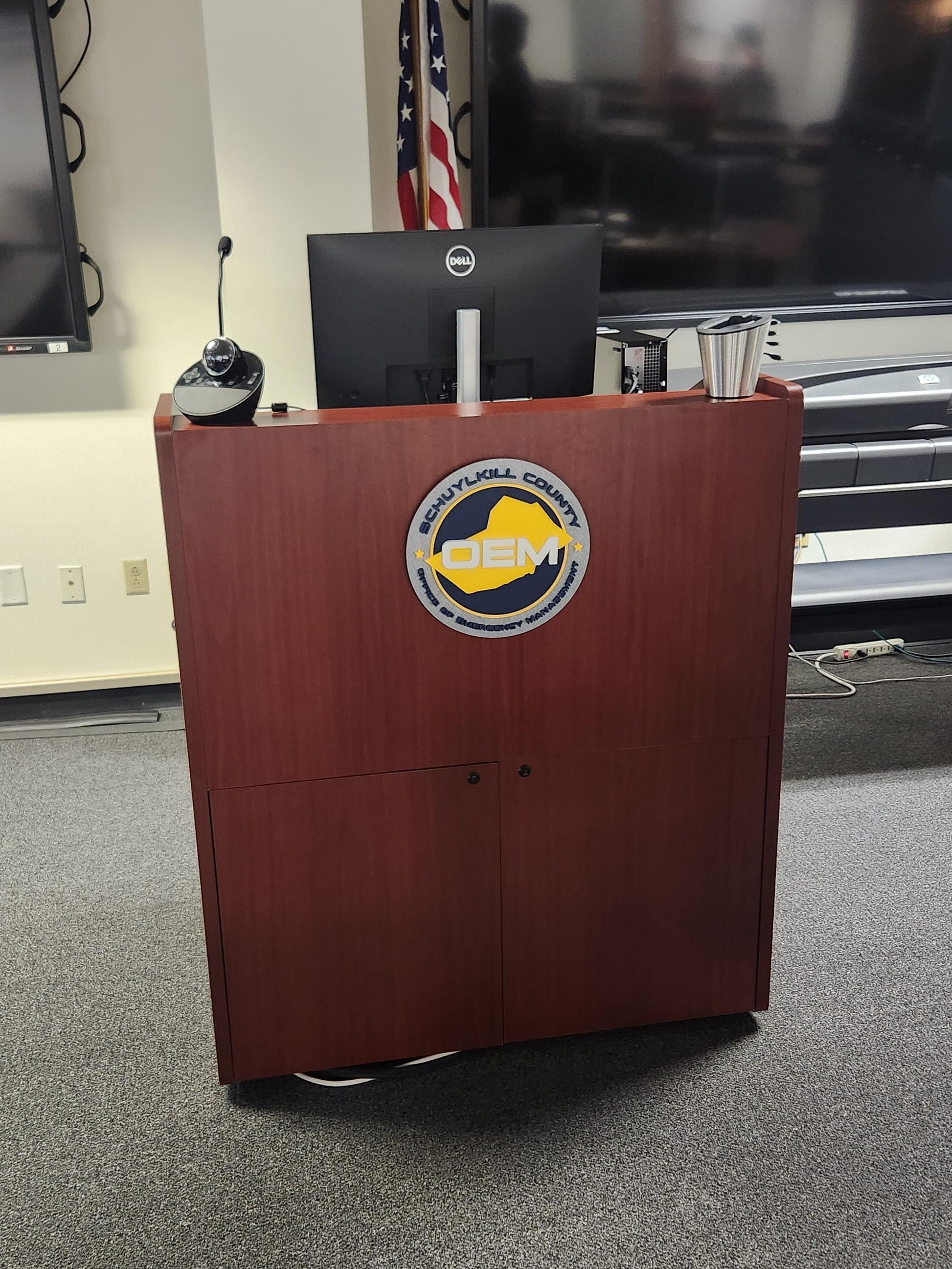 Customizable Pennsylvania OEM 3D Display Plaque Emergency Management PA
