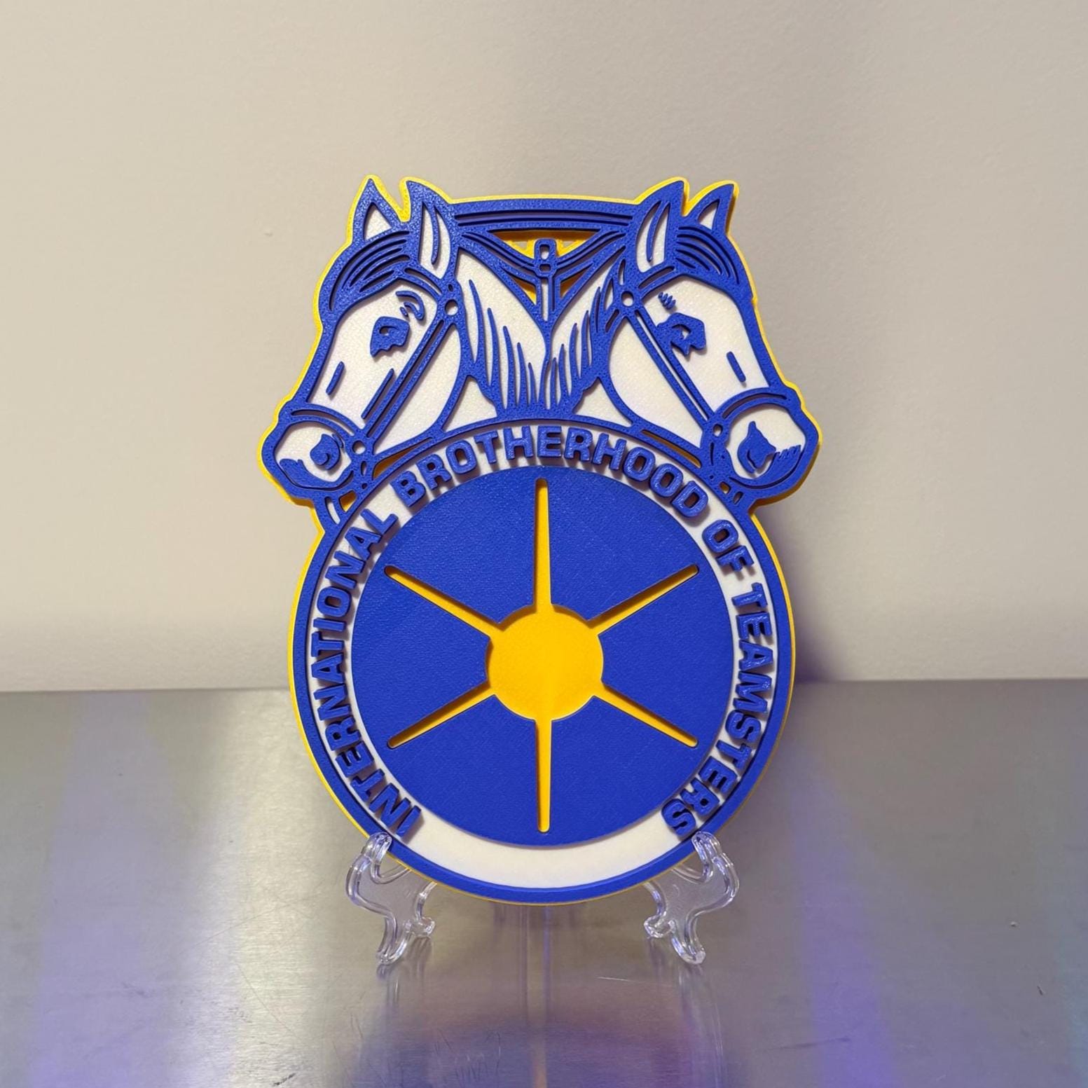 Brotherhood of Teamsters 3D Display Plaque Wall Art
