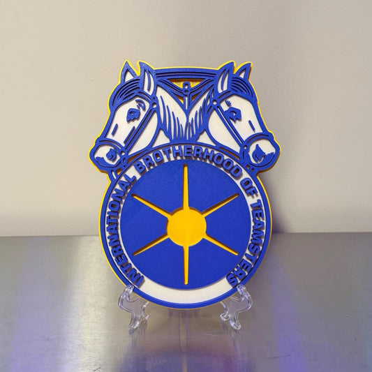 Brotherhood of Teamsters 3D Display Plaque Wall Art