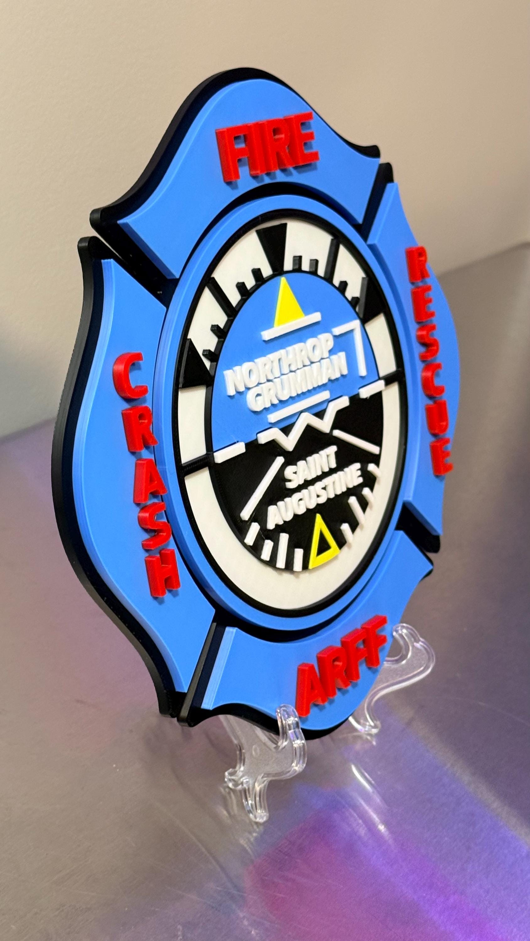Northrop Grumman Saint Augustine 3D Display Plaque Florida