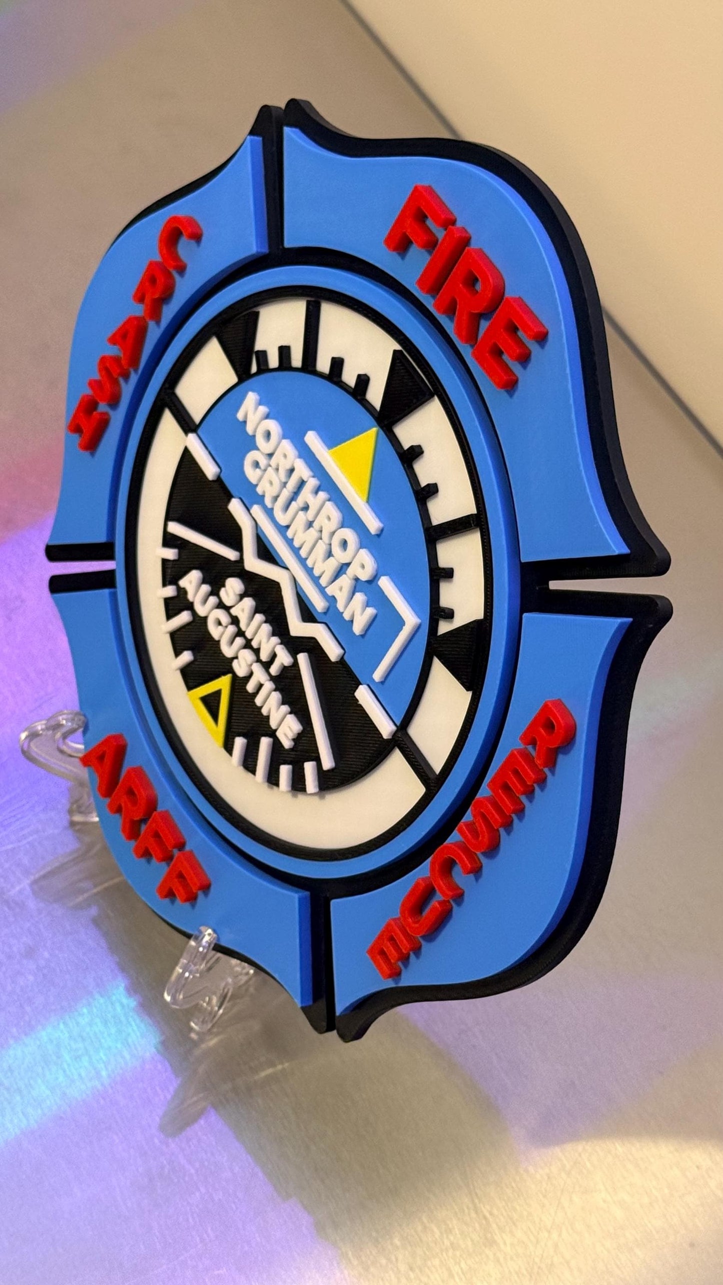 Northrop Grumman Saint Augustine 3D Display Plaque Florida