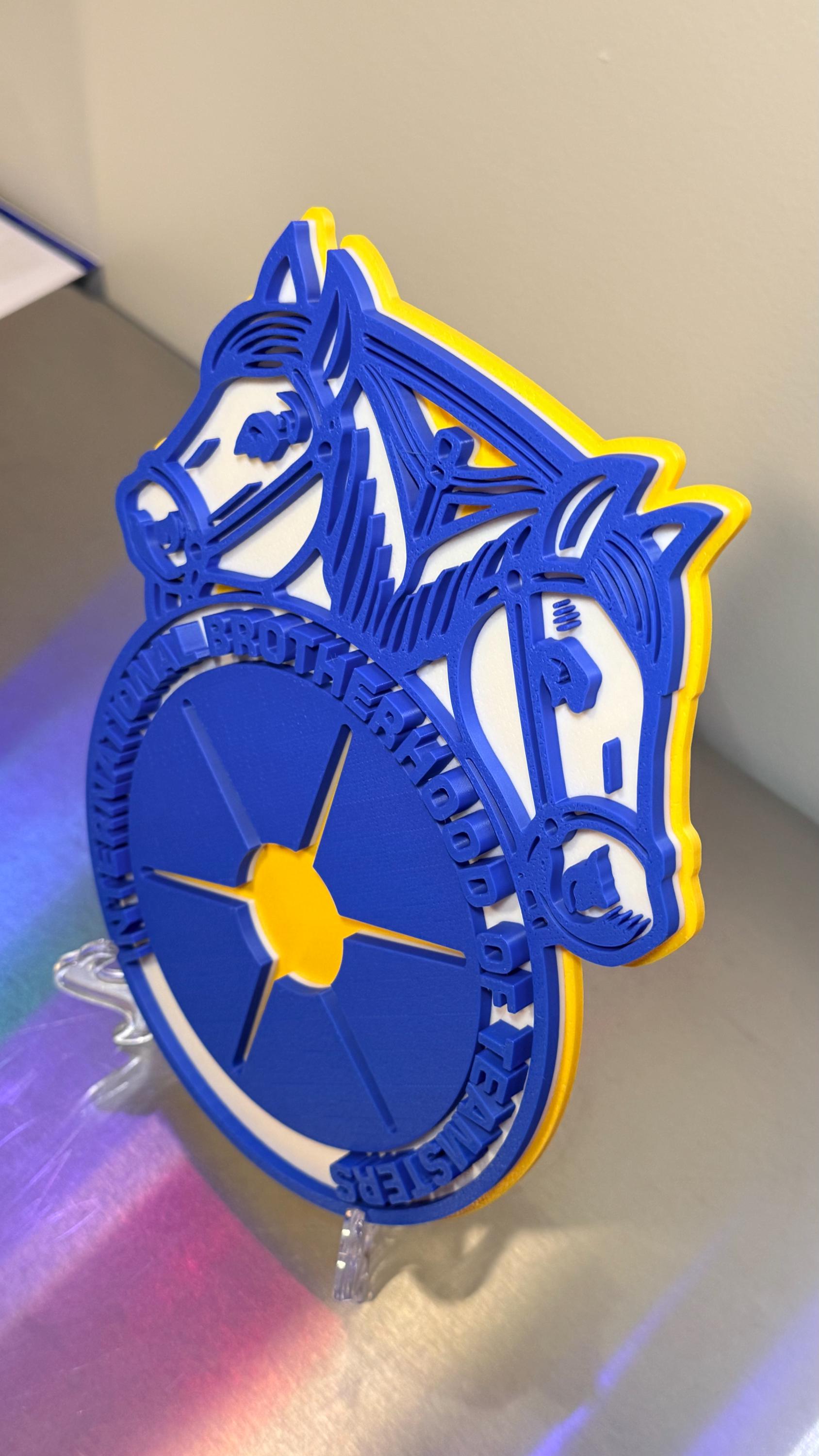 Brotherhood of Teamsters 3D Display Plaque Wall Art