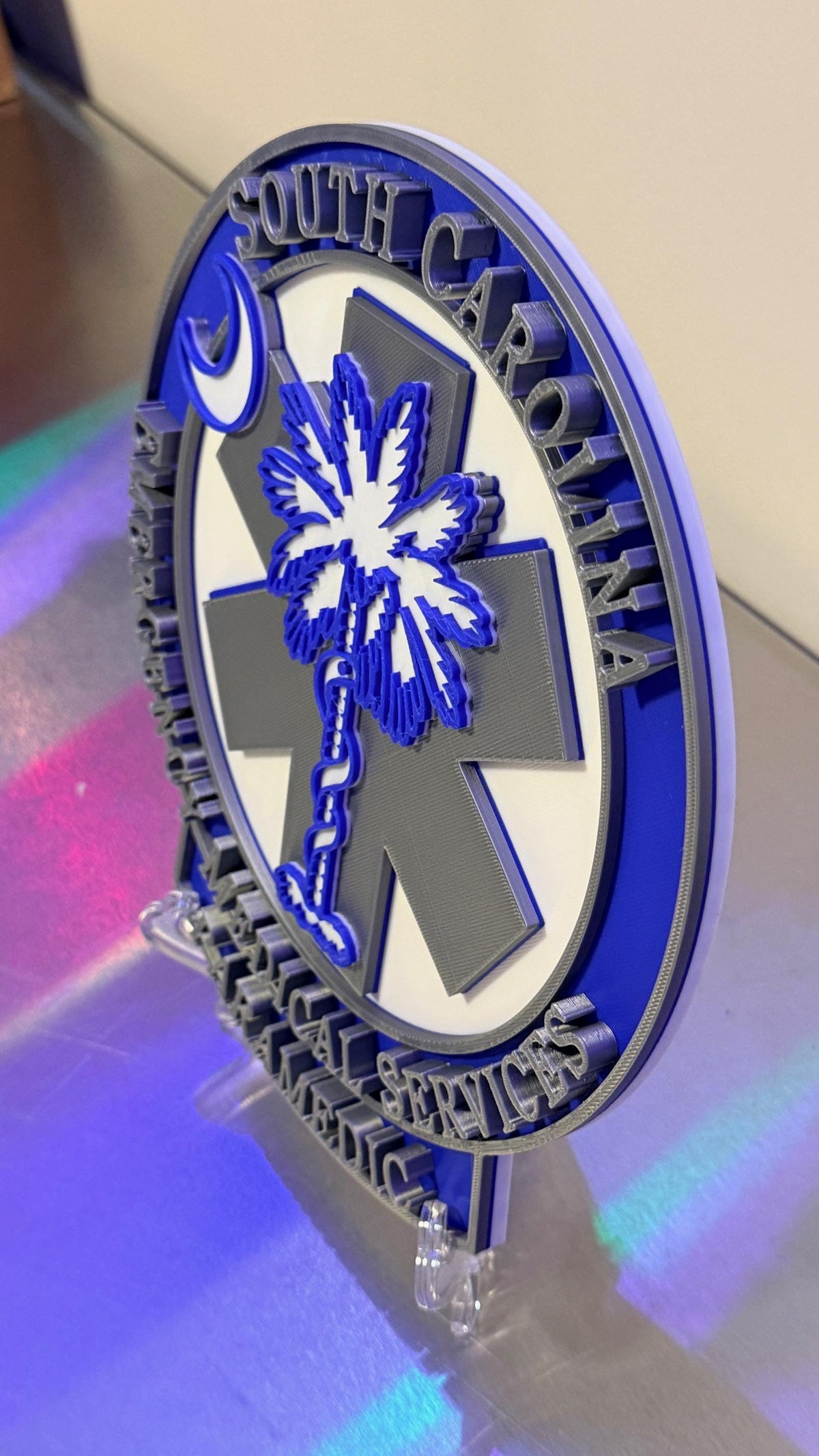 South Carolina EMT - Paramedic EMS Plaque – First Responder SC