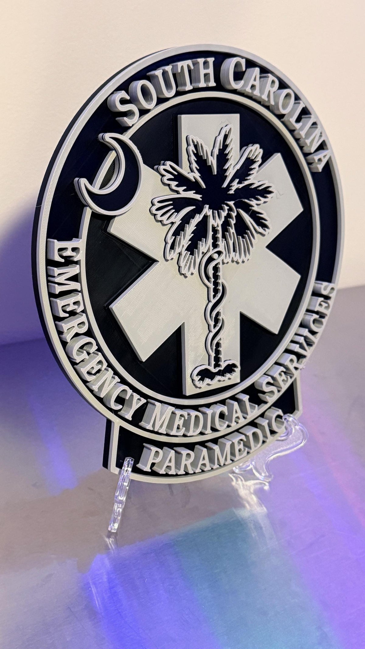 South Carolina EMT - Paramedic EMS Plaque – First Responder SC
