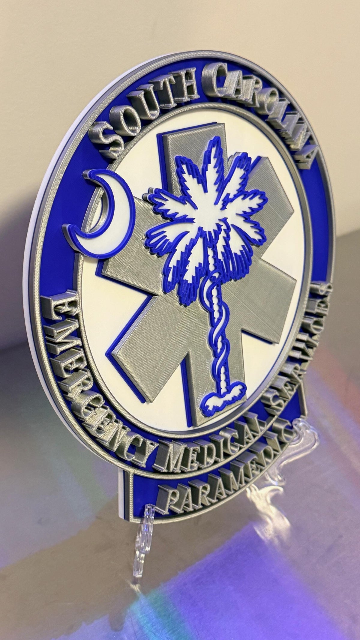South Carolina EMT - Paramedic EMS Plaque – First Responder SC