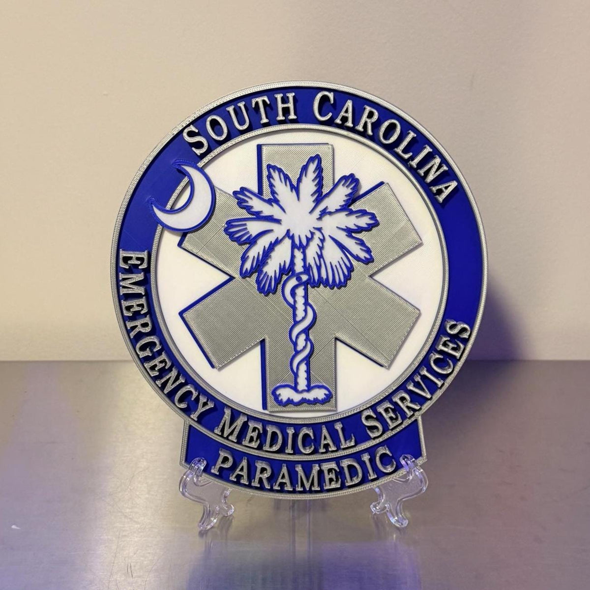 South Carolina EMT - Paramedic EMS Plaque – First Responder SC