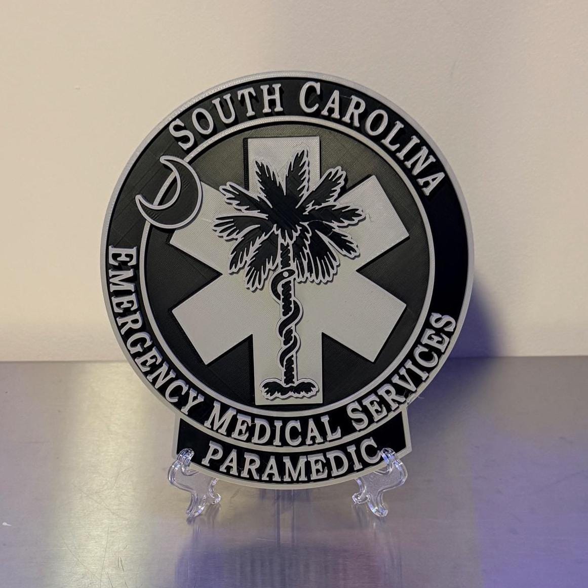 South Carolina EMT - Paramedic EMS Plaque – First Responder SC