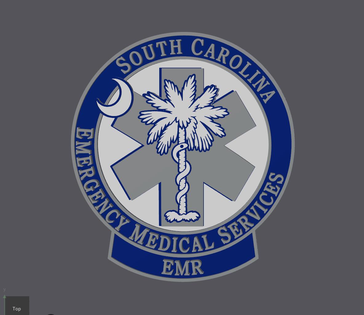 South Carolina EMT - Paramedic EMS Plaque – First Responder SC