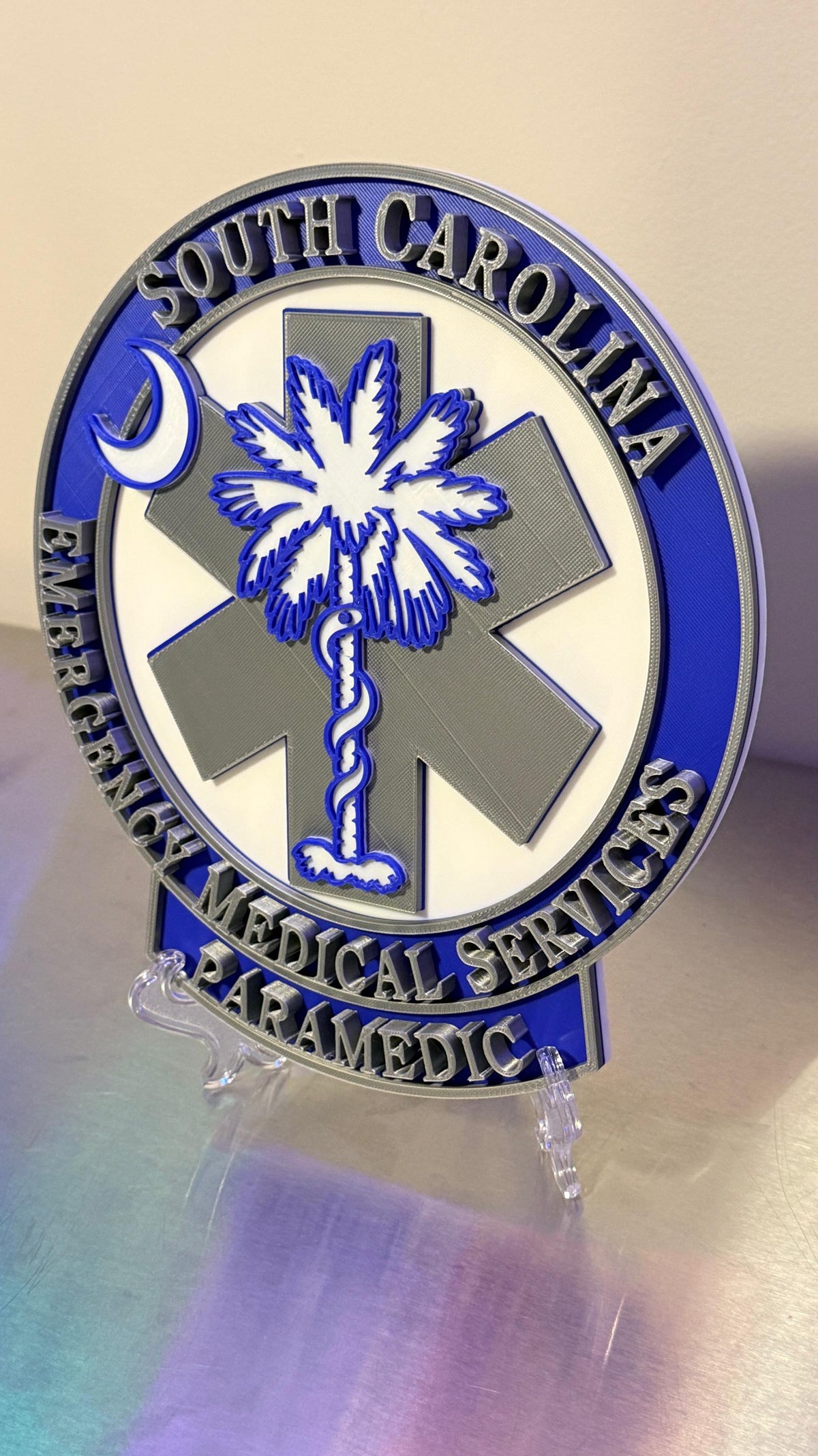 South Carolina EMT - Paramedic EMS Plaque – First Responder SC