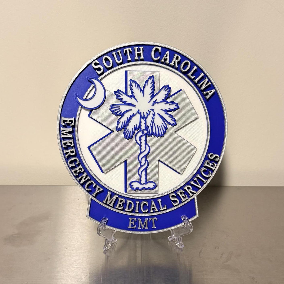 South Carolina EMT - Paramedic EMS Plaque – First Responder SC