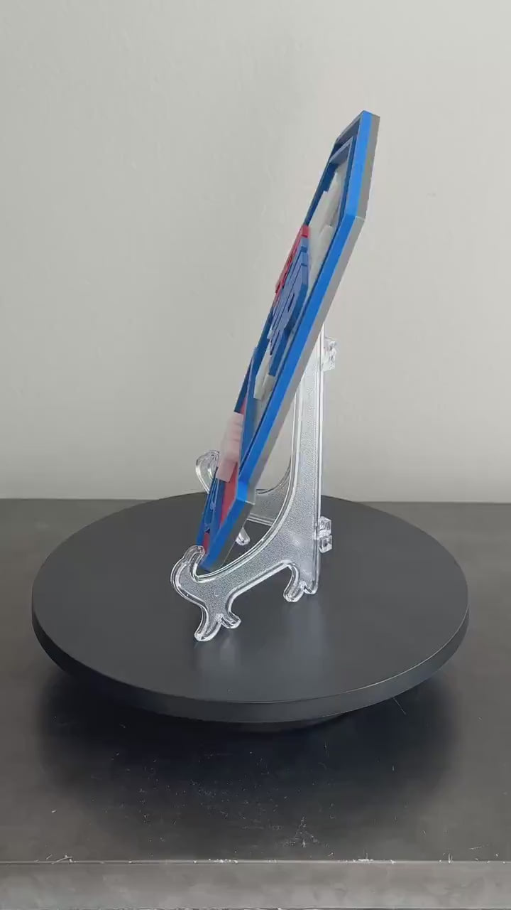 AMR EMT/Paramedic 3D Display Plaque - First Responder Wall Art